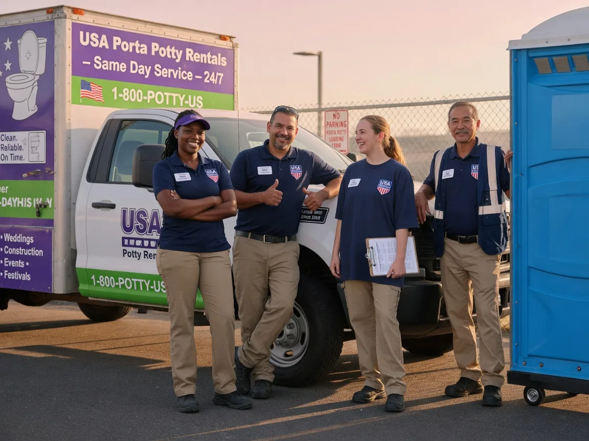 Porta Potty Rental company in Mooseheart, IL